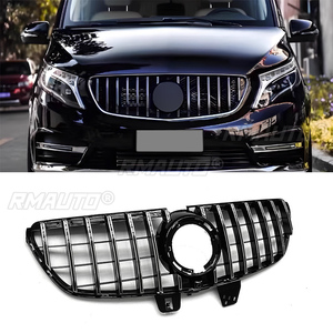 Parrilla Delantera para Mercedes-Benz Clase V W447 V260 V250 V220 2020-2023, Parrilla Deportiva GT para Parachoques Delantero, Accesorios de Tuning - Product Image 1