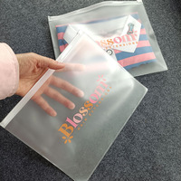 Bolsas de PVC Transparente con Cierre Zip de Alta Calidad Personalizadas para Empacar Ropa de Baño, Extensiones de Cabello, Bolsa con Cierre y Logotipo Personalizado