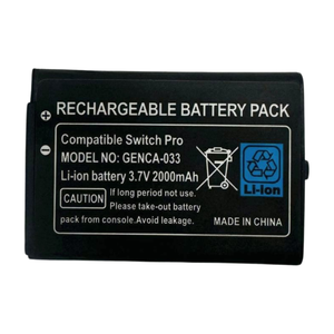 Batería de repuesto Honcam, 1 Uds., paquete de batería recargable de iones de litio, baterías de 2000mAh y 3,7 V para controlador Nintendo Switch Pro - Product Image 2