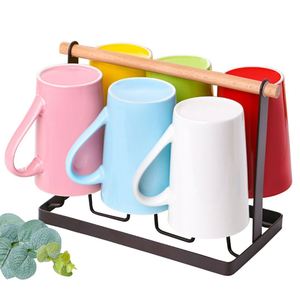 Envío Gratis, Prensa Térmica para Tazas, Tazas de Cerámica Nórdicas Pequeñas a Bajo Precio, Taza Individual con Letras Divertidas - Product Image 4