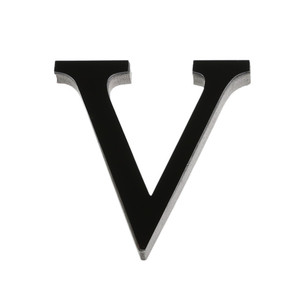 3D Acrylic Mirror <b>Letter</b> Stickers - Gold/Silver/Black Alphabet <b>Wall</b> Decals for Wedding/Home Decor - Product Image 5