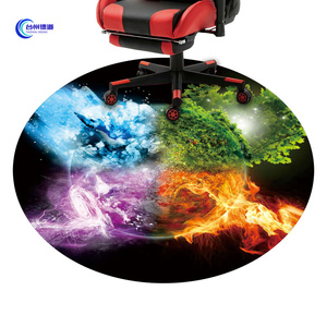 Chaise <span class=keywords><strong>de</strong></span> jeu <span class=keywords><strong>de</strong></span> <span class=keywords><strong>course</strong></span>, <span class=keywords><strong>tapis</strong></span> imprimé personnalisé, en bois dur, lumière LED, pour sol - Product Image 1