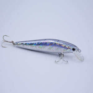 Casting largo que se hunde Minnow señuelo de pesca de agua dulce Silverfish Whitebait Sistema de mosca muerta cuchillo Topmouth Culter cebo Artificial - Product Image 6