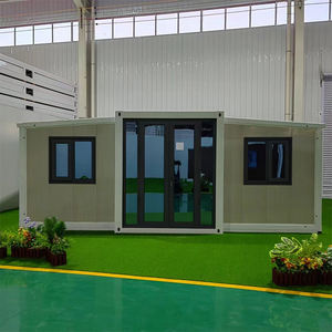 Pré-fabriqué 3 chambres minuscule maison de conteneur pliante extensible pour l'été pour les immeubles de bureaux centres commerciaux préfet pour Nevis Saint - Product Image 3