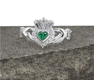 Bijoux en argent sterling sur mesure bague de mariage irlandais <span class=keywords><strong>Claddagh</strong></span> 925 bijoux bague de <span class=keywords><strong>claddagh</strong></span> personnalisée - Product Image 2