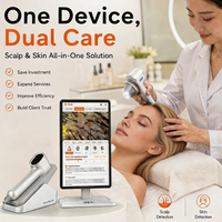 Máquina de Análisis de Piel 3D con Wifi, Modelo Nuevo, Escáner Facial, Analizador de Cuero Cabelludo, Dispositivo para el Tratamiento del Crecimiento del Cabello