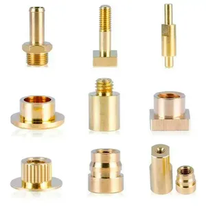 Yüksek Kaliteli Özel Metal Hassas CNC İşlemeli Pirinç Parça İmalatı İşleme Hizmetleri Paslanmaz Çelik Malzeme - Product Image 3