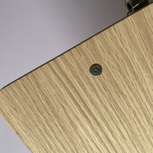 Stylo porte-crayon presse-papiers écriture <span class=keywords><strong>Menu</strong></span> conseil vérifier présentateur bois naturel A4 lettre taille bois presse-papiers - Product Image 5