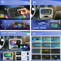 Autoradio Android Podofo 2+32G 7 pouces avec Carplay et Android Auto pour VW/Polo/Skoda/Scirocco/Caddy/Beetle T5 Autoradio d'usine