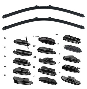 Vendita calda universale 14 "-28" tergicristalli forte durevole Gel di silice per <span class=keywords><strong>Bosch</strong></span> supporto OEM U gancio - Product Image 5