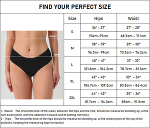 Culottes en coton pour femmes grandes tailles OEM, de haute qualité, avec bande élastique personnalisable, 95% coton, 5% élasthanne, style bikini. - Product Image 6