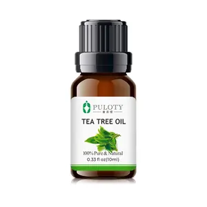 Minyak pohon teh Label pribadi kustom untuk perawatan wajah 100% minyak esensial pohon distilasi uap alam murni