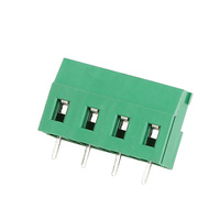 Vente directe usine Borniers et barres de bornes en laiton à vis 7,5/7,62 mm 128 V/R 10 A max continu