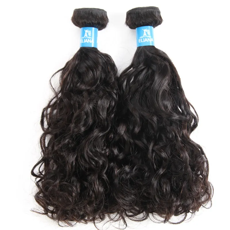 Chinese Hair Vendors Brazilian Human Hair Weaving Bundles water wave Hair