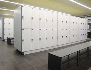 Fumeihua Đồng Bằng Đôi Cửa Chống Ẩm Chống Cháy Tủ Lưu Trữ Nhỏ Gọn Laminate Locker/12Mm Trường Locker - Product Image 5