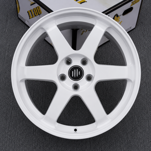 DEONEO Llantas Blancas de Alta Calidad de <span class=keywords><strong>15</strong></span>*7, <span class=keywords><strong>15</strong></span>*6.5, <span class=keywords><strong>17</strong></span>*7.5, 18*8, 18*8.5 con Tecnología Flow Forming para el Mercado de Repuestos, 5X114.3, 5X110, 5X112, 5X120 - Product Image 1