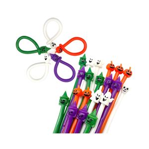 Novedad Popular de Halloween 2025: Pulsera de Descompresión con Diseño de Bruja, Calabaza y Murciélago, Juguetes de Cuerda para Apretar para Niños - Product Image 5