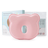 2022 Hot Selling Anti Platte Kop Vormgeven Traagschuim Kindje Kussen Voor Pasgeboren Baby