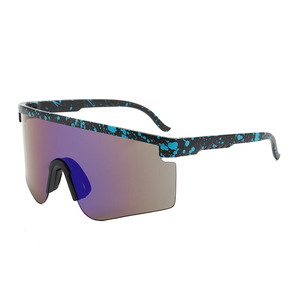Lunettes <span class=keywords><strong>de</strong></span> <span class=keywords><strong>soleil</strong></span> <span class=keywords><strong>de</strong></span> Sport coupe-vent <span class=keywords><strong>Viper</strong></span> mode Sport lunettes <span class=keywords><strong>de</strong></span> <span class=keywords><strong>soleil</strong></span> pour hommes une pièce lentille lunettes personnalisées - Product Image 4