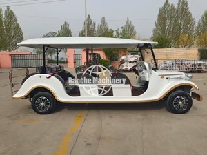Autos Eléctricos Clásicos Vintage para Turismo, Ecológicos, Silenciosos, con Batería de Plomo-Ácido, de 4 a 17 Asientos, Velocidad Máxima de 60 km/h - Product Image 5