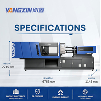 Yangxin YS Servo Industriële Hoge-snelheid Hydraulische Elektrische Kleine 260 Ton Kunststof Fruitdoos Spuitgietmachines
