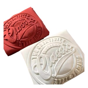 Großhandel Maßgefertigte 3D-Geprägte Herren T-Shirts Übergroße Vintage Braune Baumwoll-Tees Original Markenlogo-Druck Drop-Shoulder T-Shirts - Product Image 2