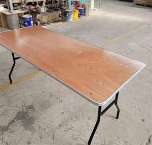 <span class=keywords><strong>Table</strong></span> <span class=keywords><strong>pliante</strong></span> rectangulaire en bois, durable et bon <span class=keywords><strong>marché</strong></span>, vente chaude <span class=keywords><strong>pour</strong></span> le <span class=keywords><strong>marché</strong></span> américain - Product Image 2