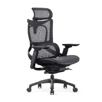 BROBRIYO-sillas ergonómicas cómodas para oficina, mobiliario de malla completa importada, de color negro, para Gaming, ejecutiva, Popular en EE. UU.
