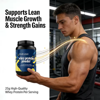 Fabrika'dan Doğrudan Tedarik Whey Protein İzolat Tozu 25g Protein Düşük Karbonhidrat Keto Dostu Kilo Yönetimi ve Kas İyileşmesi İçin