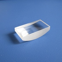Lentilles optiques cylindriques en verre de quartz 30*30mm 7980 F100mm pour la mise en forme des faisceaux