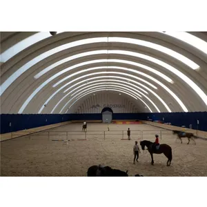 Luft kuppel große Spannweite bedeckte Pferdesport arena/Pferdes tälle und bedeckte Pferde arenen