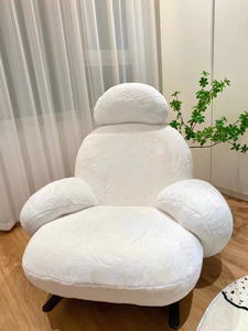 Comfy tàu lượn ghế cho vườn ươm cao tựa lưng giọng cánh tay ghế cho người lớn trắng cừu len lười biếng Cậu bé bên <span class=keywords><strong>Rocking</strong></span> ghế - Product Image 4