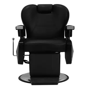 Лучшая цена, прочное парикмахерское кресло, черное парикмахерское кресло для салона красоты, кресло с гидравлическим насосом, Парикмахерская, мебель от производителя