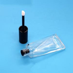 Tube de brillant à lèvres écologique avec bouchon en aluminium, tube de brillant à lèvres en verre de 11 ml, tubes de brillant à lèvres vides en verre - Product Image 1