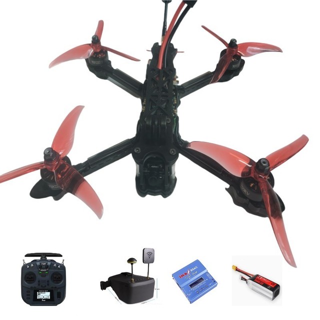 5inch RTF Fpv 6s Freestyle Sport Drone Fpv Rtf Full Kit Drones for Fvp Racing Racer Drone Set with Fpv Goggles and Controller