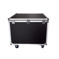 Custom Pro Audio Rack Case Rolling Case Almacenamiento Flight ToolBox Maleta de aluminio Flight Case para herramientas