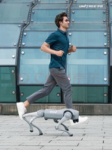 Go2 lớn thể hiện quadruped thông minh <span class=keywords><strong>Robot</strong></span> Chó Thông Minh Bionic đồng hành với giọng nói điều khiển từ xa làm bằng kim loại - Product Image 5