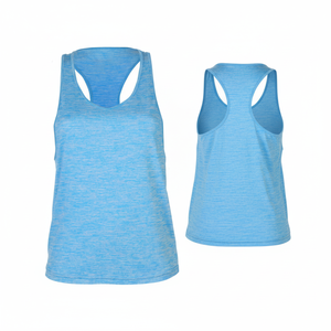 Gilet de yoga en tricot côtelé respirant à la mode pour femme, vêtements de sport pour la salle de sport, le fitness et l'entraînement pour femmes - Product Image 1
