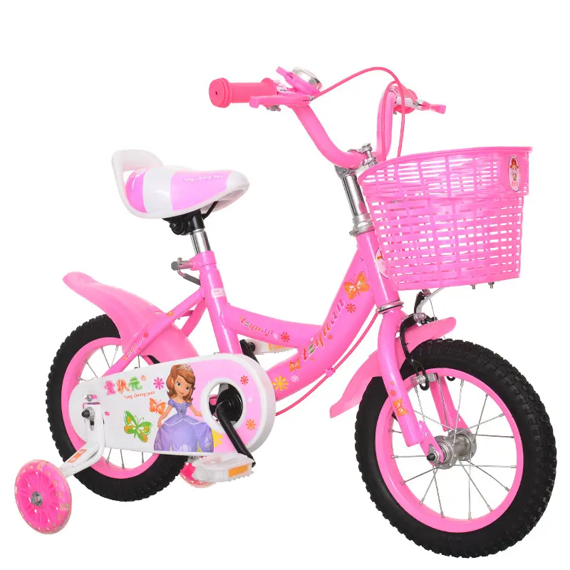 High steel frame kids girls cycle 12 14 16 18 inch children bicycle / New Model Unique Kids Bike / Baby Girl Cycle for children