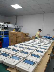 QD-E903A แบตเตอรี่ลิเธียมไอออนแบบชาร์จไฟได้ เครื่องตรวจคลื่นไฟฟ้าหัวใจ 12 ลีด ปุ่มกดหน้าจอสัมผัส การบันทึกพร้อมกัน 3 ช่องทาง เครื่องพิมพ์ความร้อน 80 มม. - Product Image 4