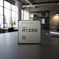 AMD Baru Original untuk R5 5500 5600 5600X 5600G R7 5700X3D R9 5900X 5950X AM4 CPU Desktop AMD Seri 5000