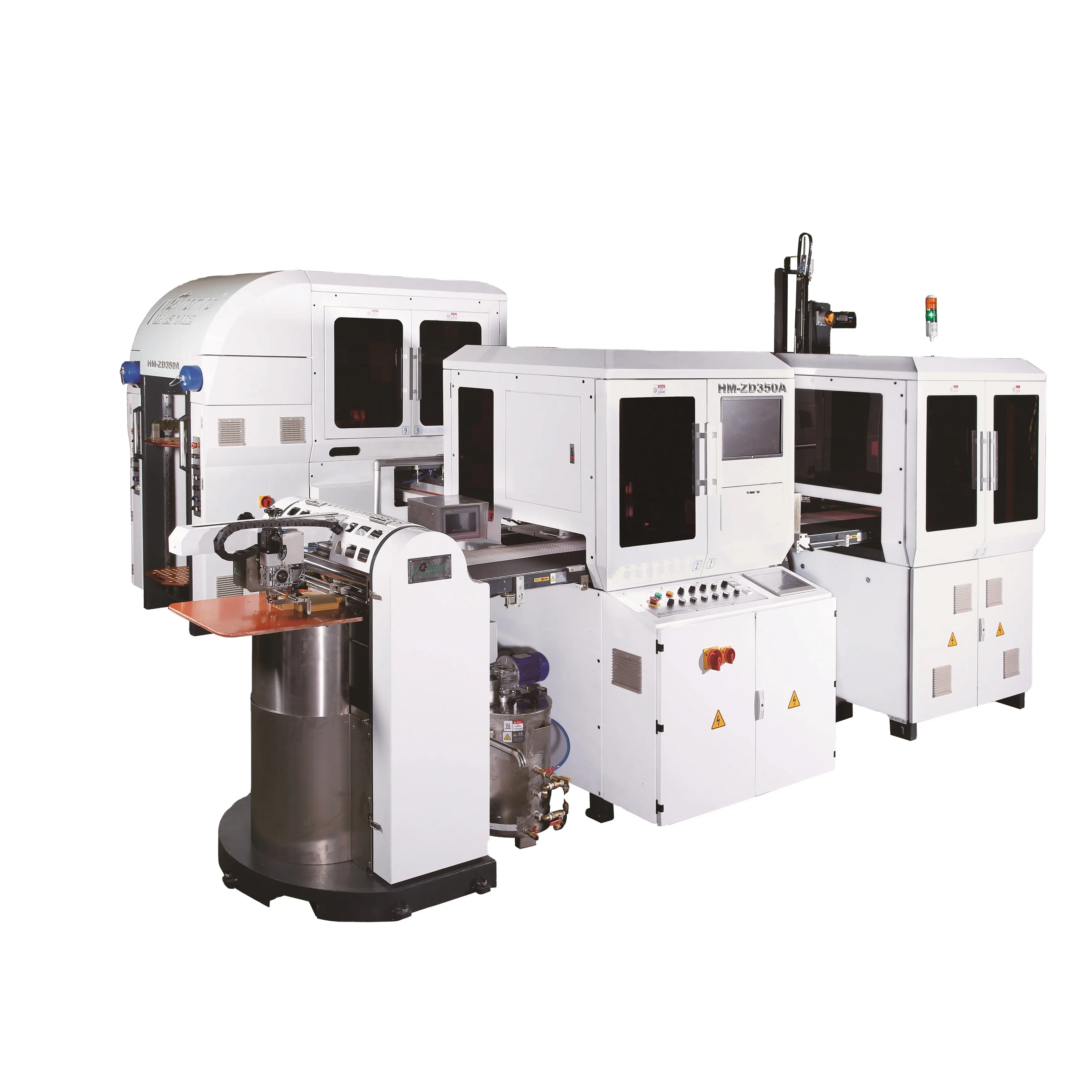 Machine de fabrication de boîtes à papier rigide automatique, taille normale, 50 unités, HM-ZD350A