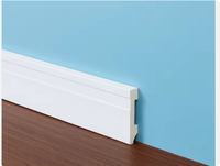 Plinthe décorative en polystyrène PS écologique et imperméable pour la décoration intérieure de la maison