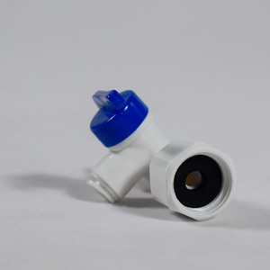 Válvula de bola de tres vías de 1/2 pulgada con conexión roscada para tubería de entrada de purificador de agua - Product Image 1