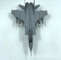 ZFmodel 1:72 sovyet süpersonik MIG-31 simülasyon alaşım Interceptor modeli bitmiş ürün döküm oyuncak araçlar