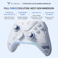 Manette de jeu APEX 5/4 Force Feedback Elite Switch2 Elite Handle pour téléphone portable, PC, ordinateur, version Steam