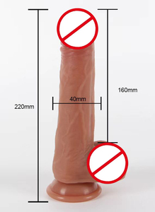 Vibrador <span class=keywords><strong>Dildo</strong></span> Realista Enorme de Silicona Suave Ecológico con Calor, Telescópico, Oscilante y con Movimiento de Empuje para Masaje y Masturbación Femenina - Product Image 5