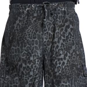 Custom High Quality Stacked Parachute <b>Carpenter</b> <b>Men</b> Custom Cargo 100% Cotton Leopard Oversize Baggy <b>Pants</b> <b>Men</b> - Product Image 5