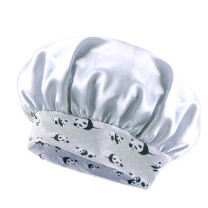 หมวกคลุมผมเด็กแบบยืดได้ พิมพ์ลายสวยงาม สำหรับเด็กผู้หญิง  รับผลิตตามสั่งพร้อมสกรีนโลโก้ - Product Image 6