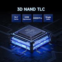 Внутренний твердотельный накопитель Fanxiang S880 4TB NVMe SSD M.2 PCIe 4.0 2280, скорость до 7300 МБ/с, динамическая кэш-память SLC, сверхбыстрый отклик